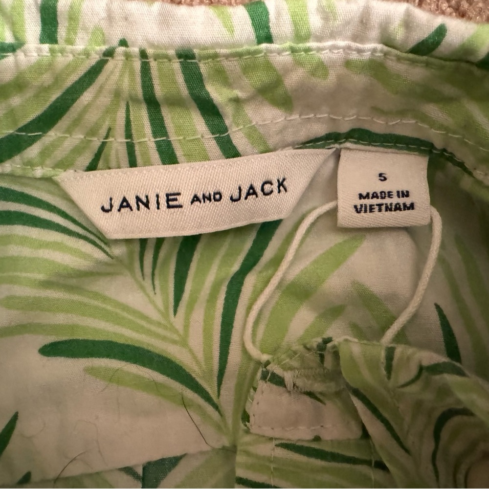 Janie and Jack - Boys Size 5 - Button Down Shirt